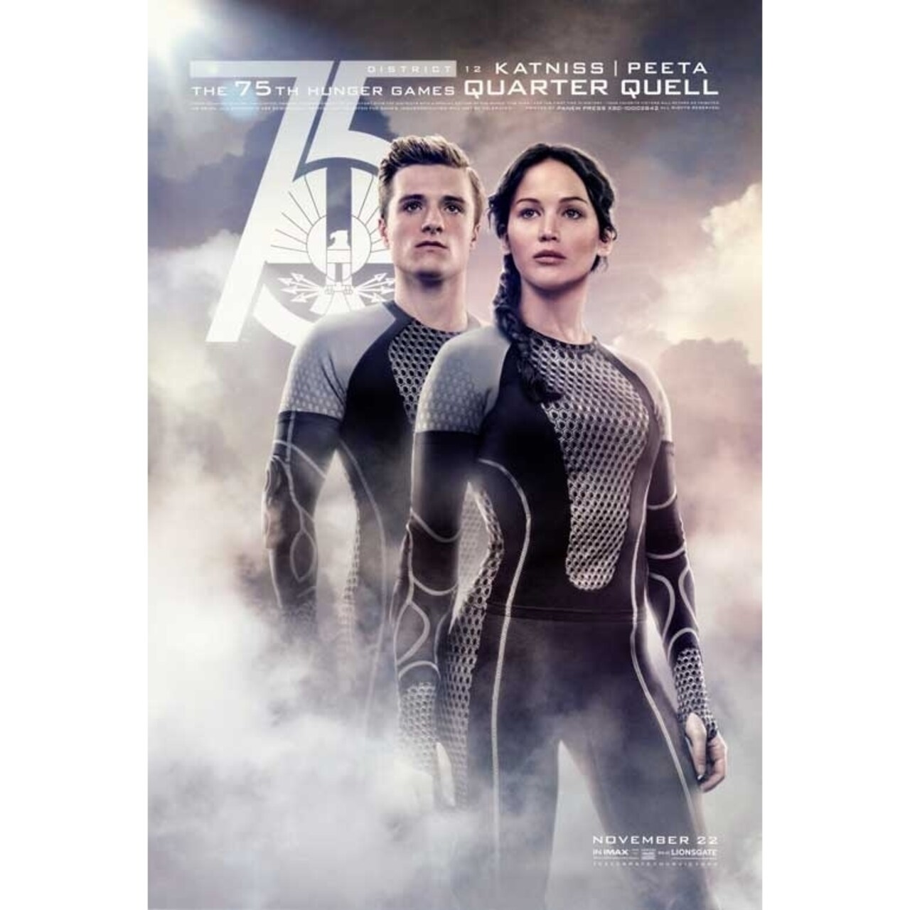 Pop Culture Graphics The Hunger Games: Catching Fire Movie Poster Print (11 x 17) - Item MOVCB26735